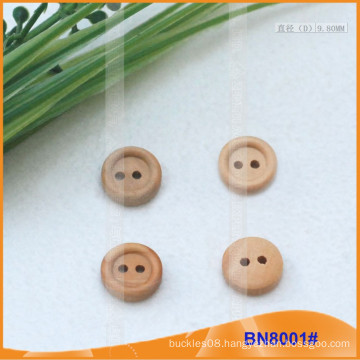 Natural Wooden Buttons for Garment BN8001